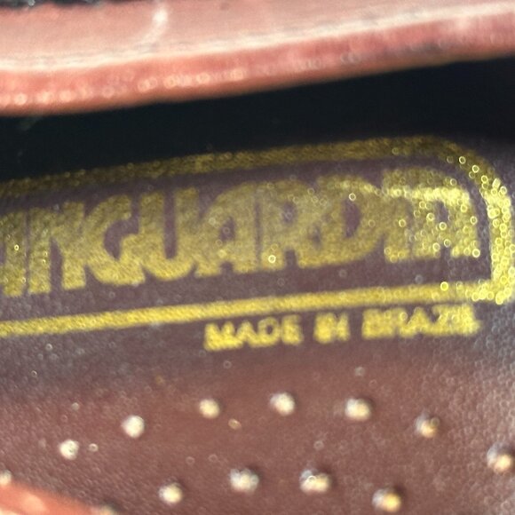 Men's size 6.5 Brown leather moccassins - Picture 12 of 13